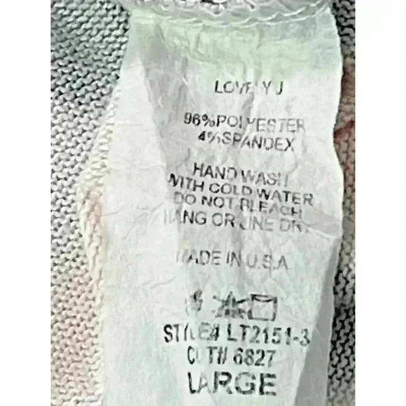 Lovely J Women's Pink Leopard Print Top With Flutter Sleeve SIZE-LARGE - Picture 3 of 5